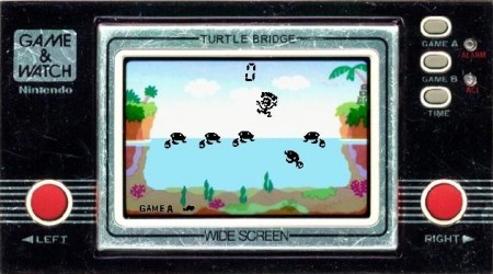JEUX VIDEO - NINTENDO - GAME AND WATCH - TURTLE BRIDGE - 1