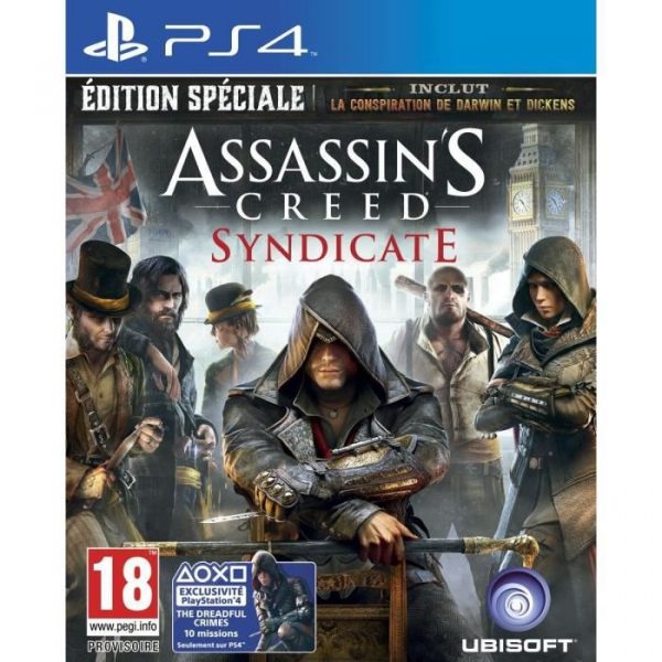 JEUX-VIDEO-PLAYSTATION-PS4-JEUX-ASSASSIN-CREED-SYNDICATE