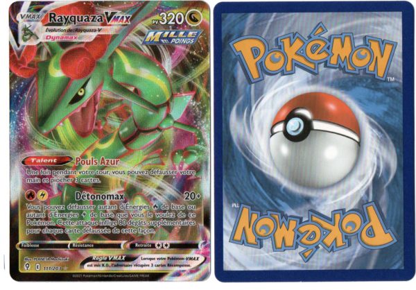 2020-2021 - 02 Pokémon Epée et Bouclier - Évolution Céleste - 111-203 Rayquaza VMAX