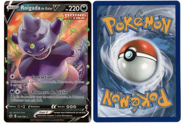 2020-2021 - 03 Pokémon Epée et Bouclier - Règne de glace - 099-198 Roigada de Galar V